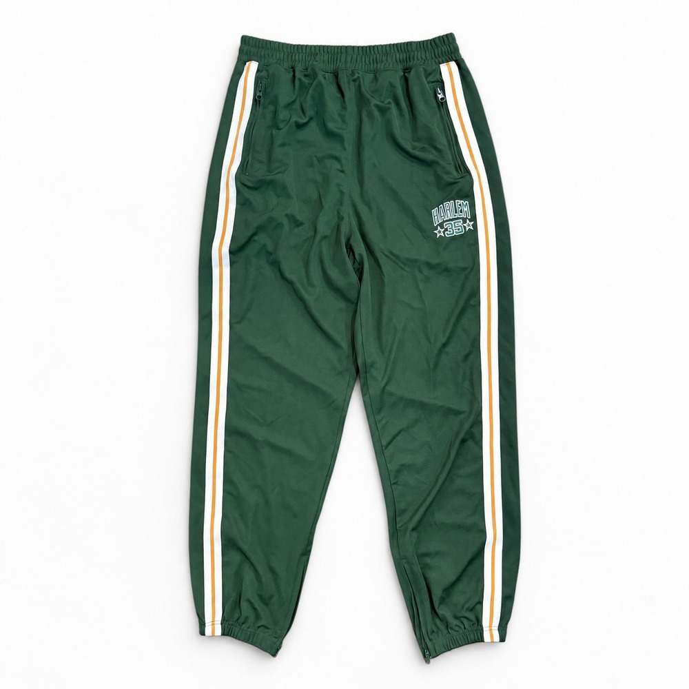 Vintage FUBU Harlem Globetrotters Track Pants XL Green Reversible Y2K Hip Hop